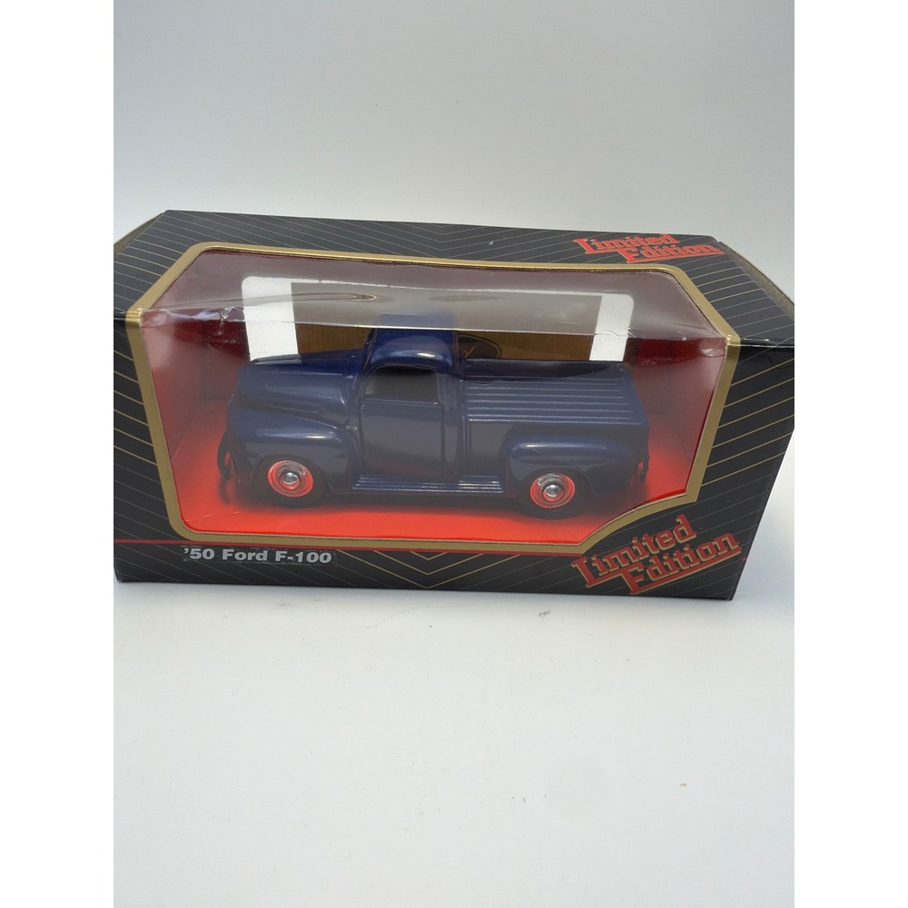Maisto Limited Edition 1950 Ford F-1 Diecast Truck Navy Blue 1:43 Scale 21300